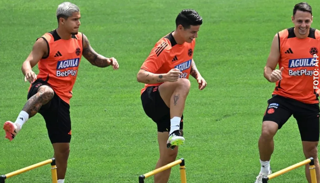 James Rodríguez será titular en el partido de la Selección Colombia contra Argentina