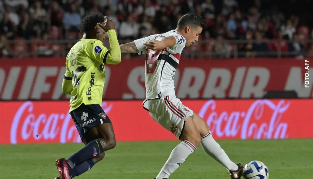 James Rodríguez con Sao Paulo