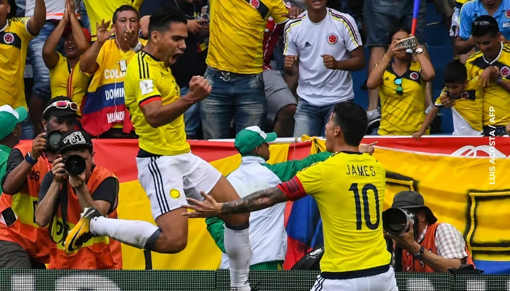 Falcao envió mensaje a James en su cumpleaños.