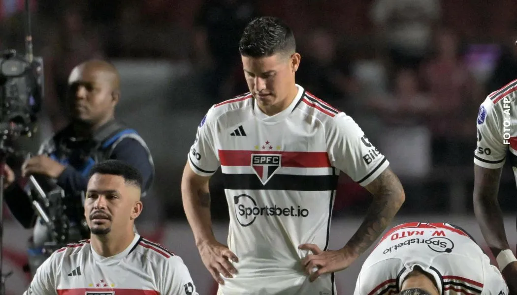 James Rodríguez con Sao Paulo