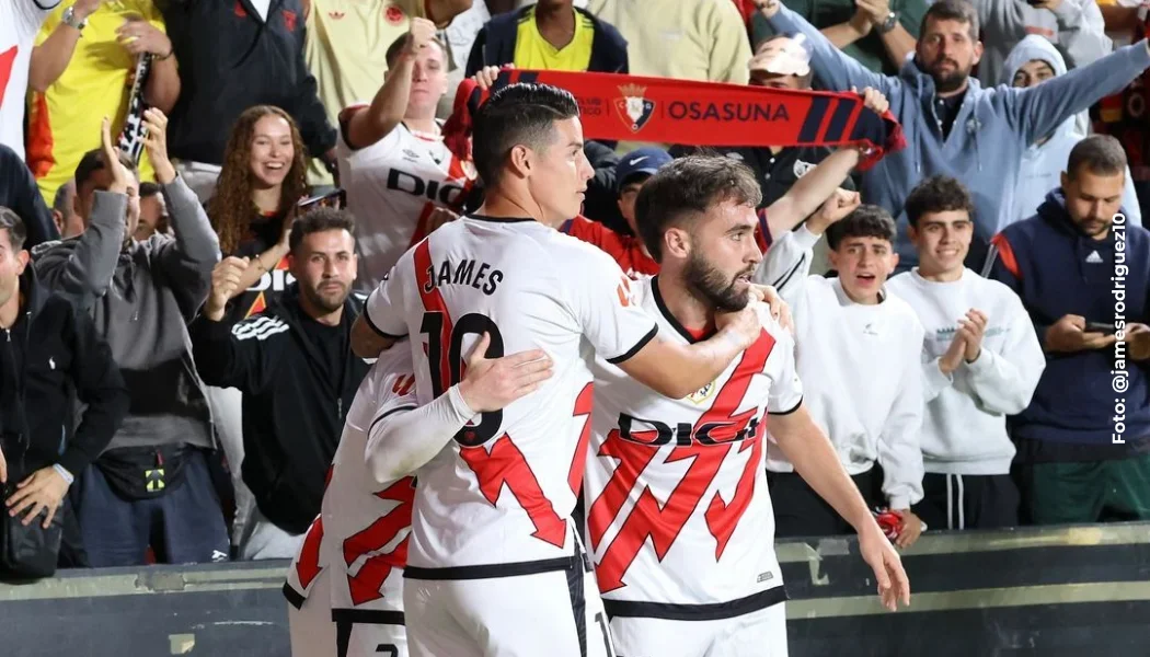 Técnico de James Rodríguez tiene plan en Rayo Vallecano.