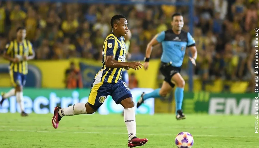 Jaminton Campaz: jugador de Rosario Central