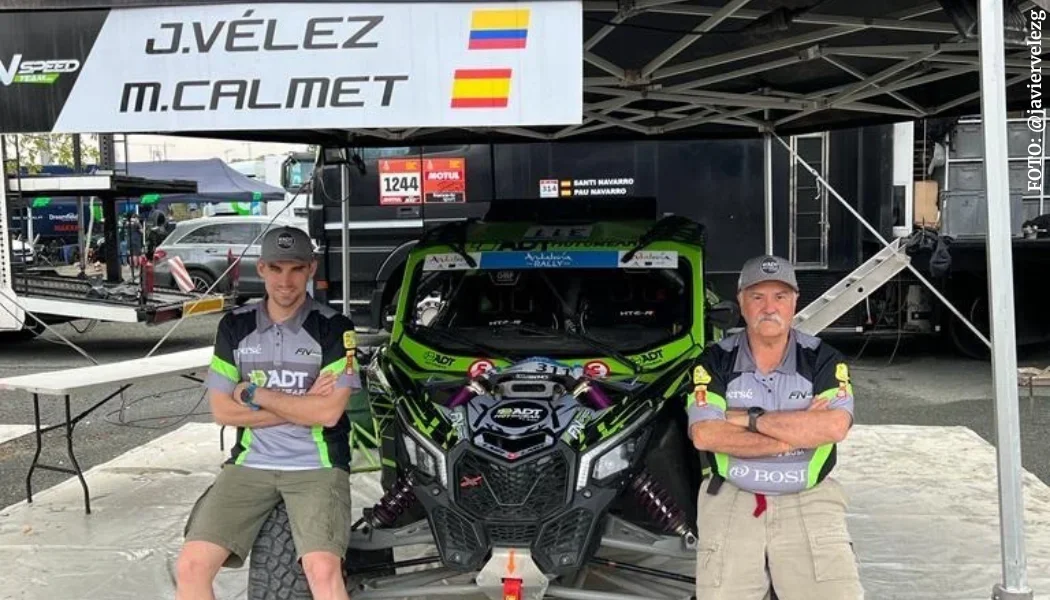 Javier Vélez: piloto colombiano en el Rally Dakar