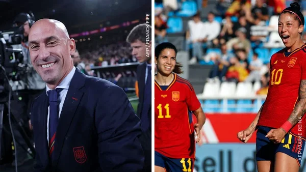 Jenni Hermoso le propinó duro golpe en los estrados a Luis Rubiales