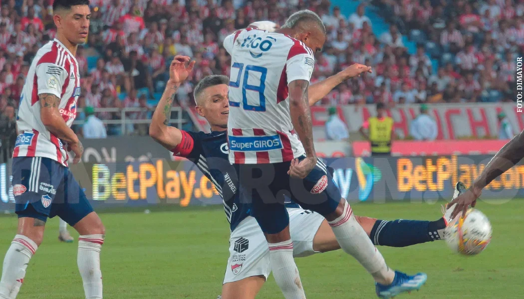 Jermain Peña en la final ante Medellín