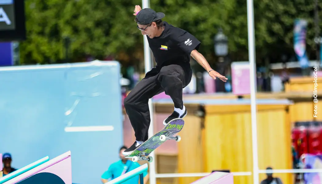 Polémico gesto Jhancarlos González Juegos Olímpicos.