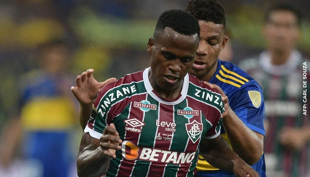 Jhon Arias el mejor jugador creativo del Brasileirao