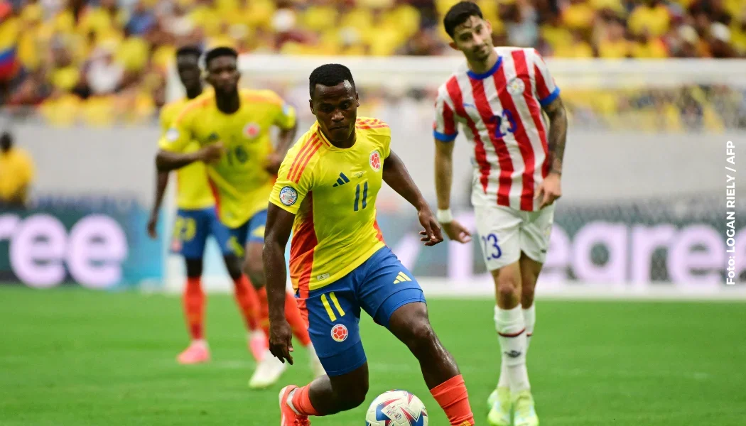 Jhon Arias, jugador de la Selección Colombia.