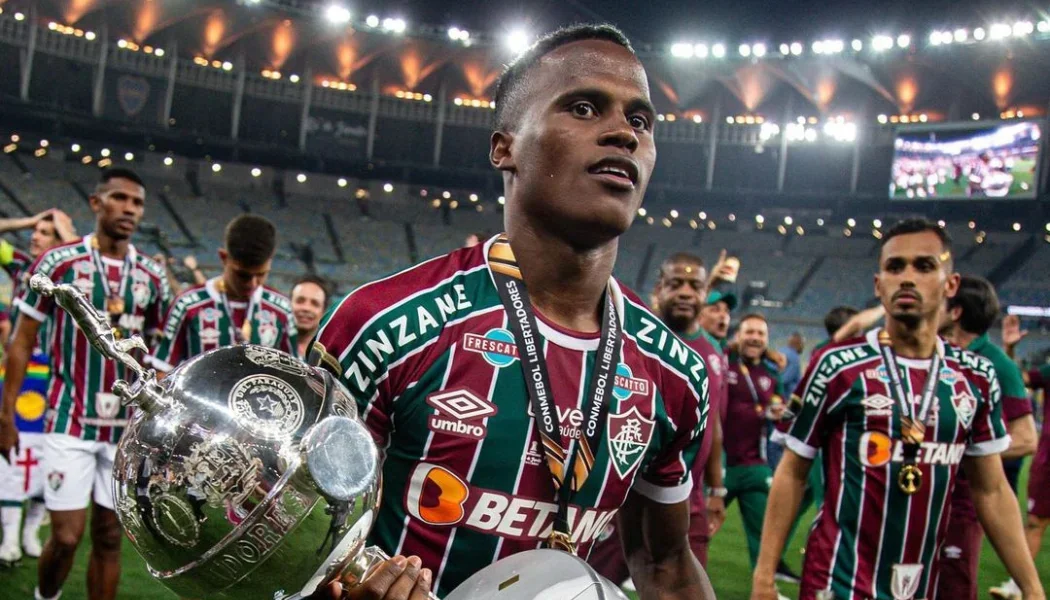 Jhon Arias: campeón con Fluminense