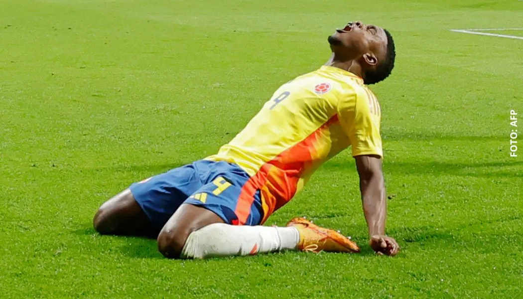 Jhon Córdoba marcó gol con la Selección Colombia