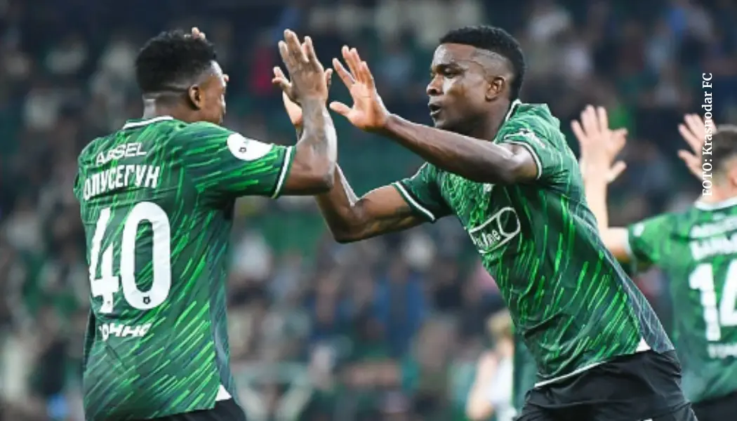 Jhon Córdoba: delantero de Krasnodar
