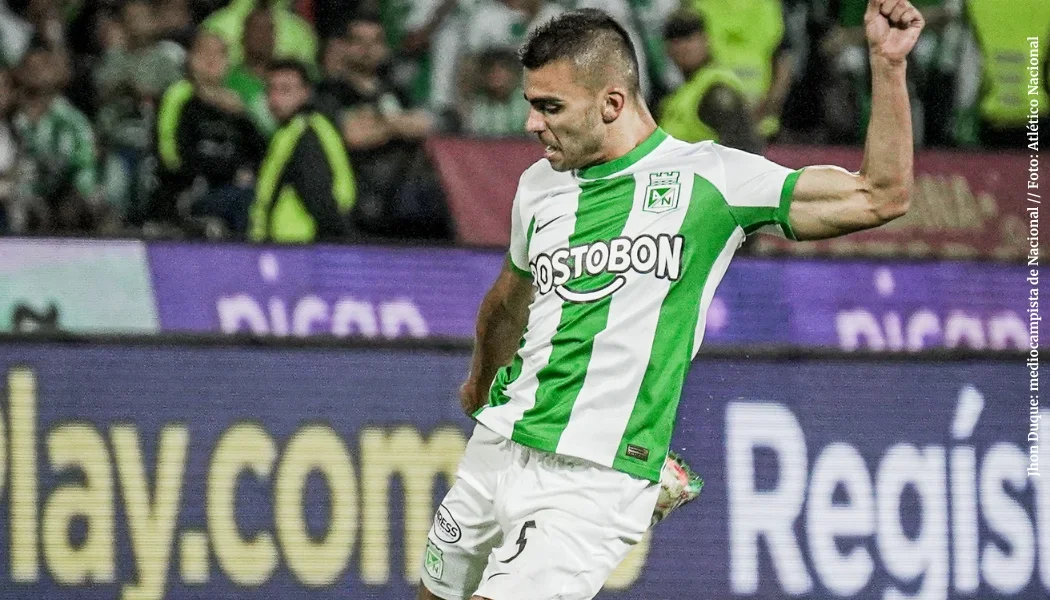 Jhon Duque: jugador de Atlético Nacional