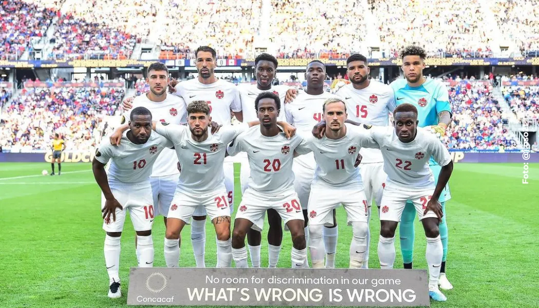 Jhonatan Osorio juega con Canadá en la Copa América.