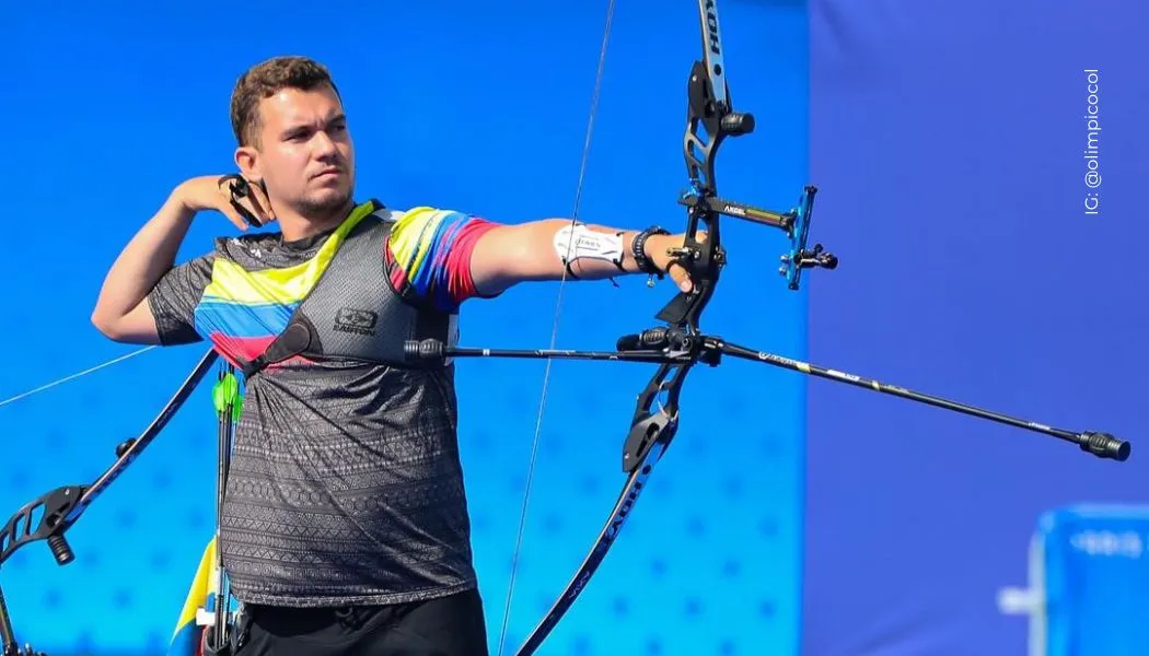 Jorge Enríquez no avanzó en tiro con arco en París 2024