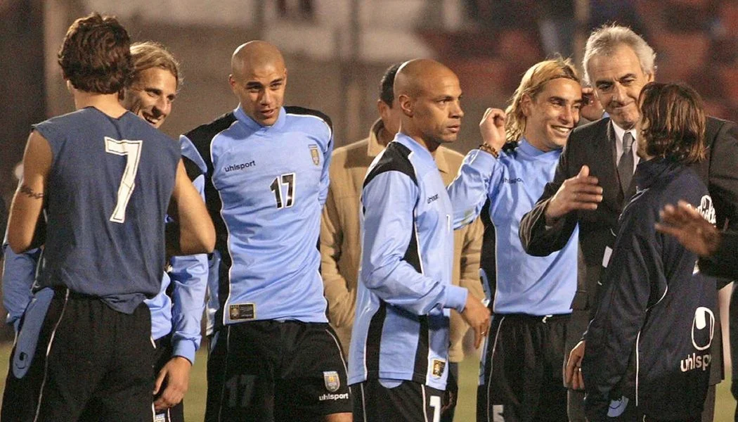 Jorge Fossati fue entrenador de Uruguay entre 2004 y 2005