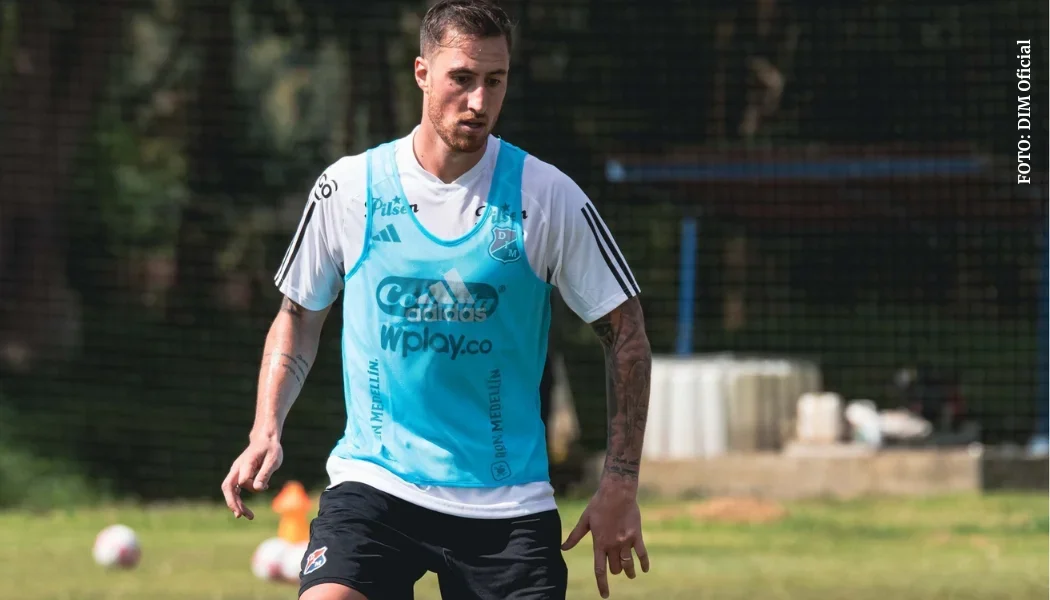 José Aja con Independiente Medellín