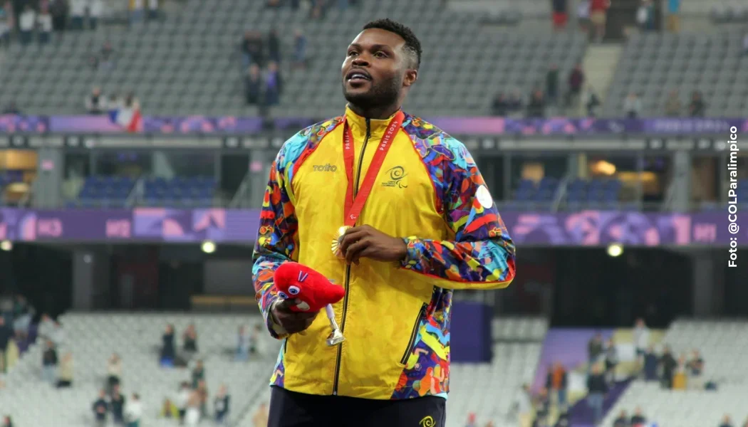 Colombia 16 medallas Paralímpicos: una plata dos bronce.