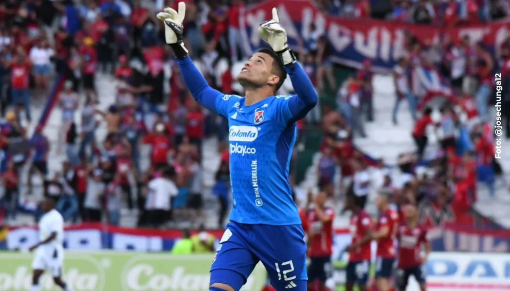 José Luis Chunga, arquero del Medellín.