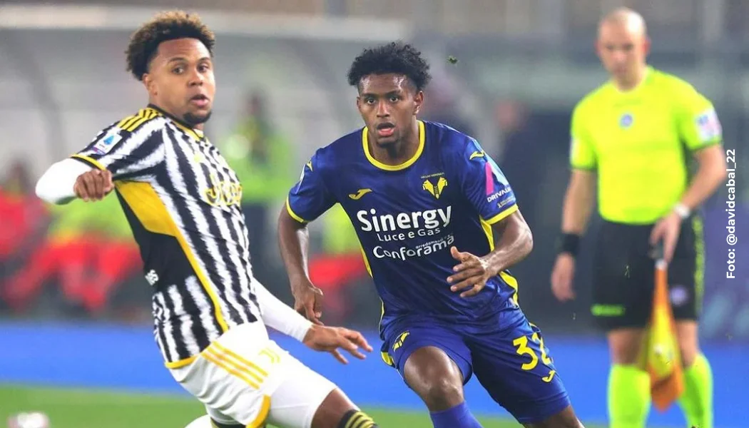 Juan David Cabal, nuevo jugador de la Juventus.