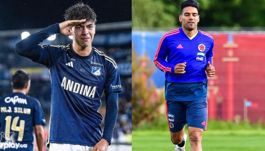 Juan Estaban Carvajal habla de Falcao García en Millonarios