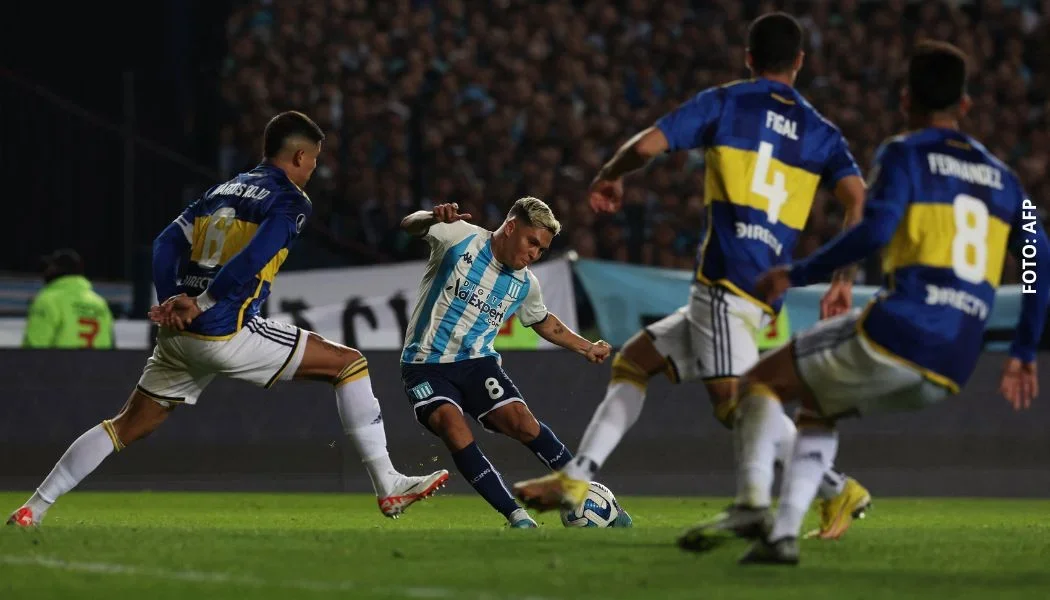 Juan Fernando Quintero en Racing