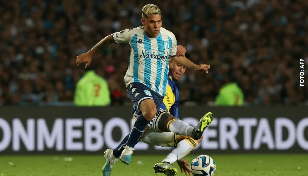 Juan Fernando Quintero en Racing