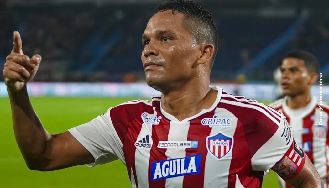 Carlos Bacca, delantero del Junior.