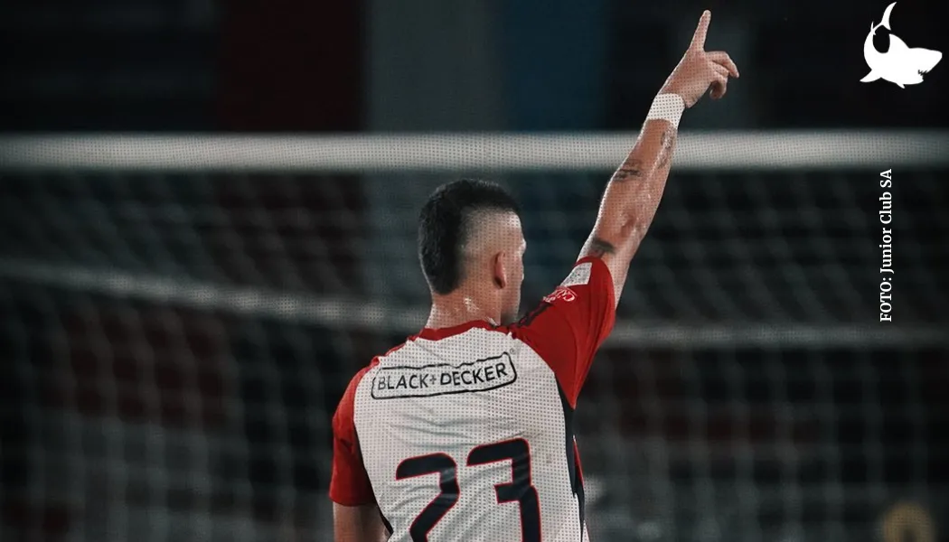 Junior rescató un punto: mire los goles ante Independiente Santa Fe (1-1)