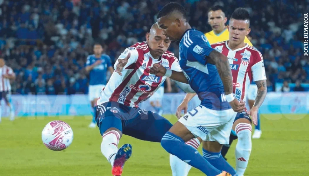Millonarios vs Junior en la Liga Betplay