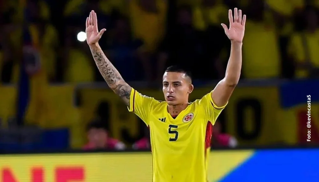 Kevin Castaño, jugador de la Selección Colombia.