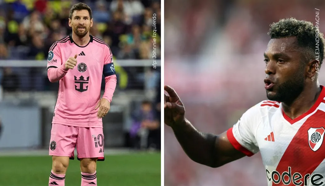 Miguel Ángel Borja envió sentido mensaje a Leo Messi