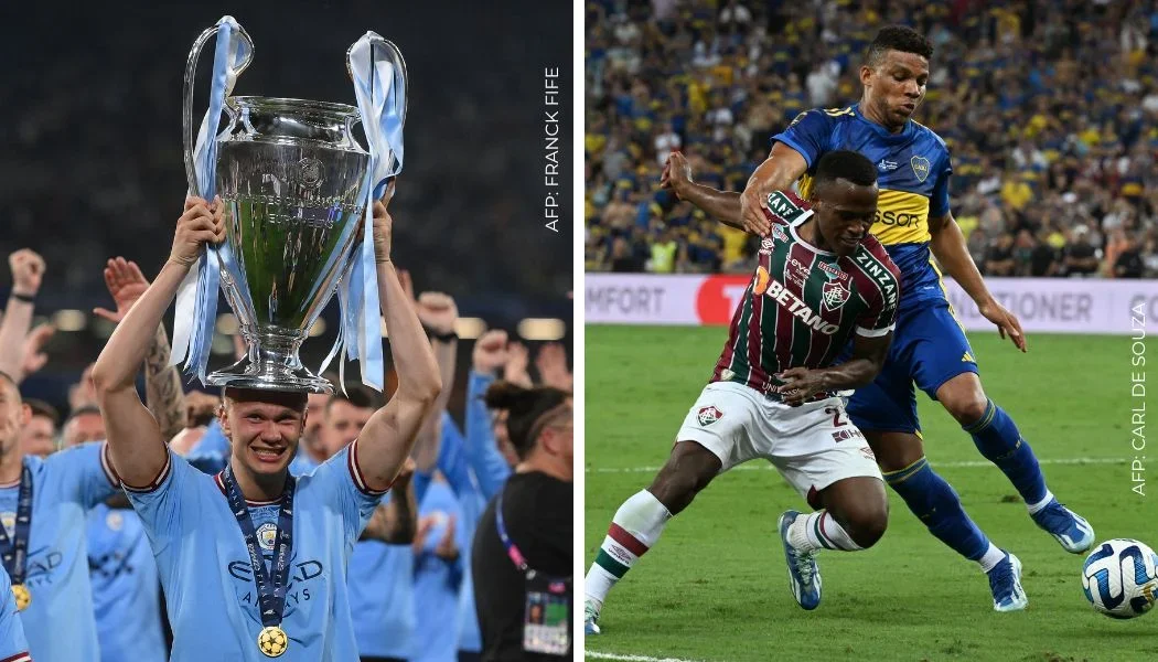 El dato que pone a Libertadores al frente de Champions