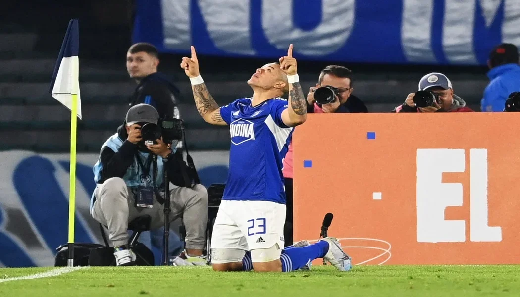 Leonardo Castro con Millonarios