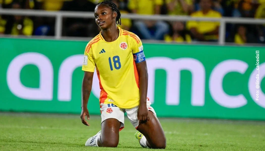 Linda Caicedo no pateó penal con Selección Colombia.