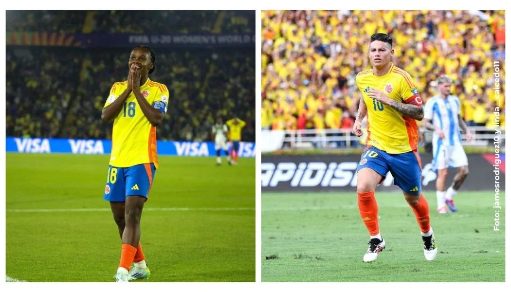 Linda Caicedo vs James Rodríguez goles en torneos FIFA.
