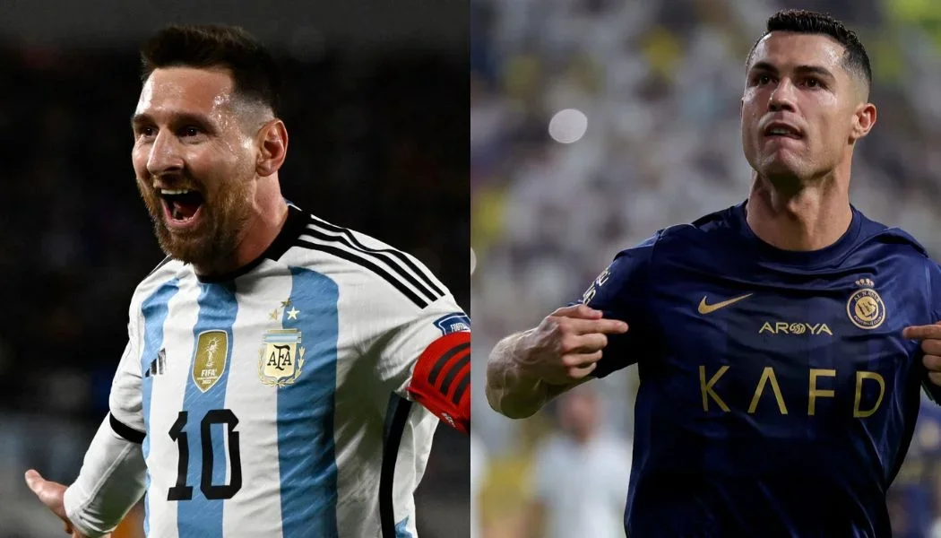 Lionel Messi y Cristiano Ronaldo