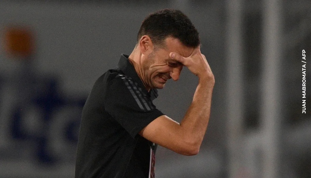 Lionel Scaloni, DT de Argentina.