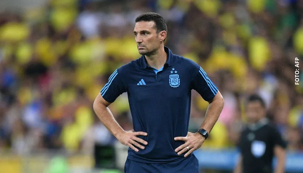 Lionel Scaloni, técnico de la Selección Argentina