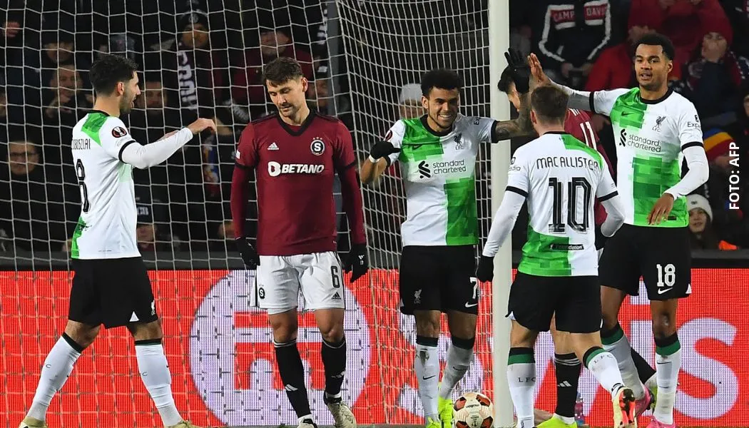 Liverpool vs. Sparta Praga EN VIVO