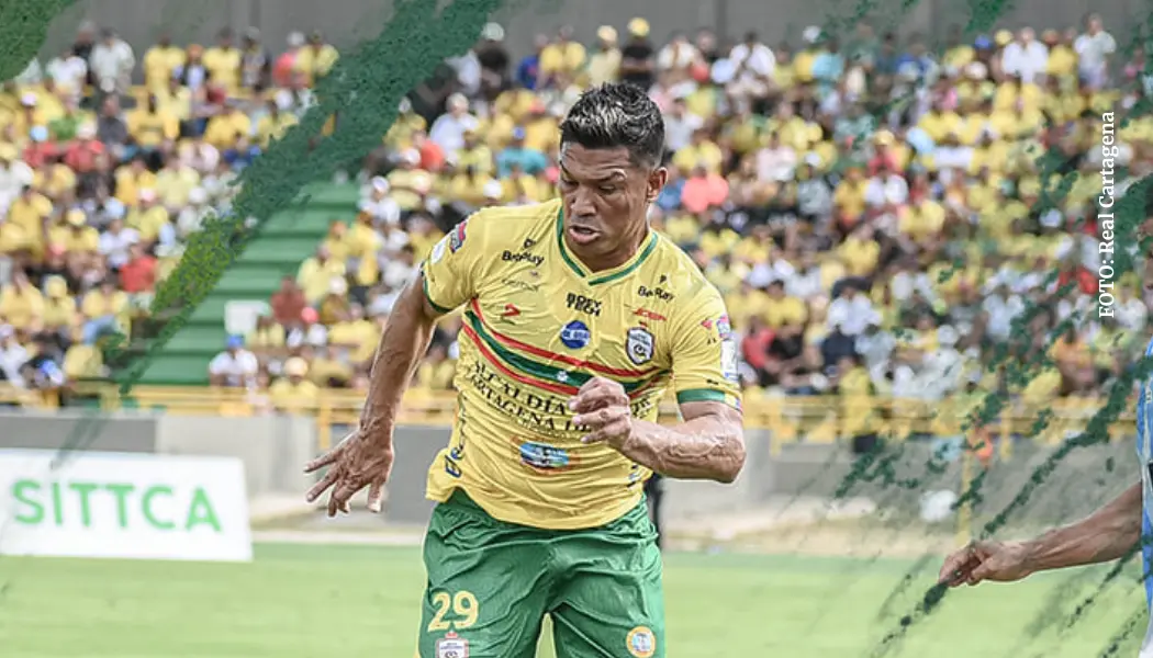 Teófilo Gutiérrez: jugador del Real Cartagena