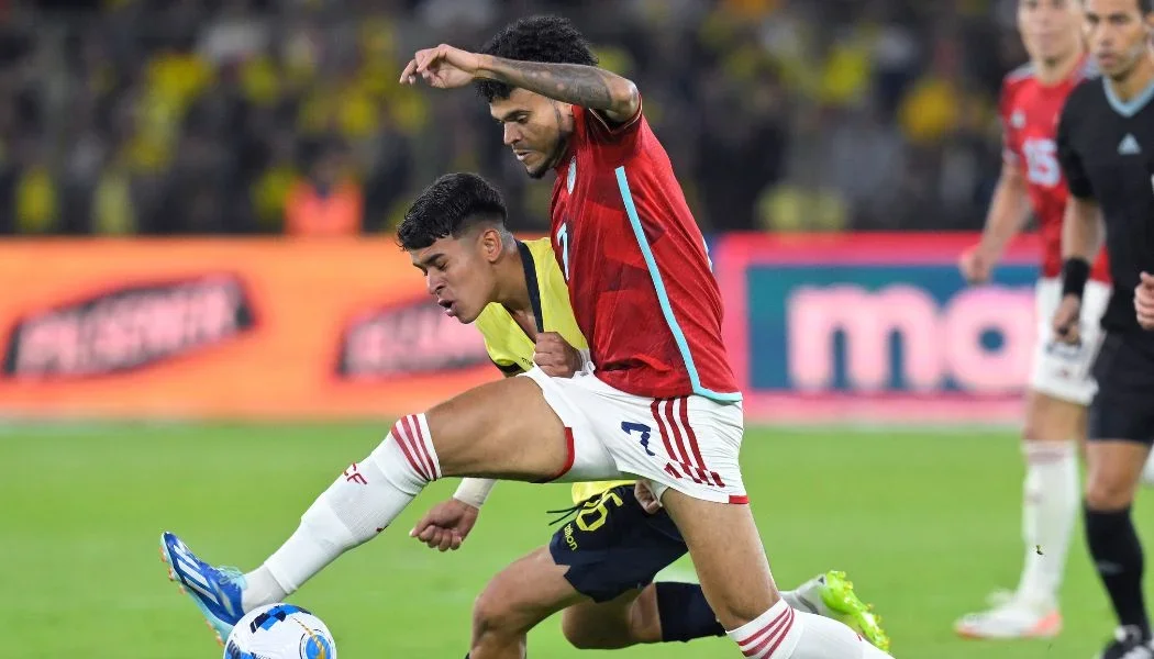 Luis Díaz en la Selección Colombia