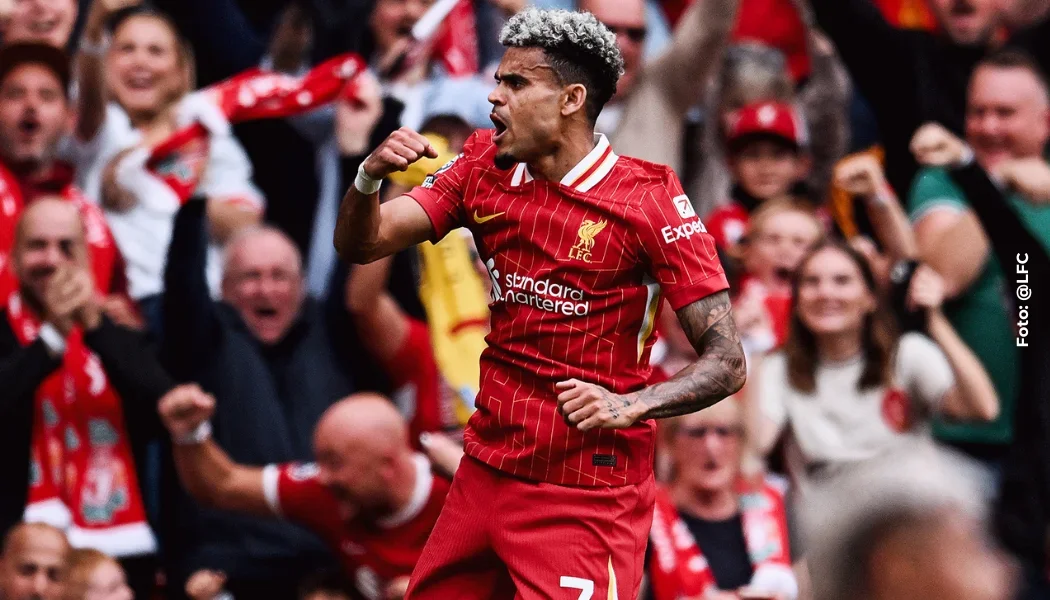 Goles de Luis Díaz contra Bournemouth en Premier League.