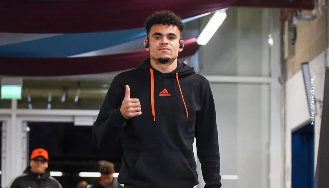 Luis Díaz, jugador del Liverpool.