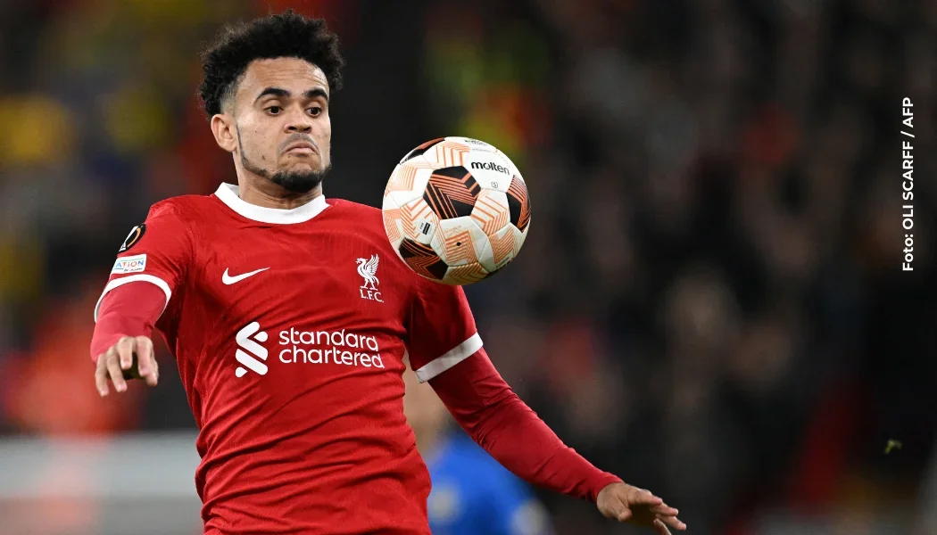 Luis Diaz, jugador Selección Colombia y del Liverpool.