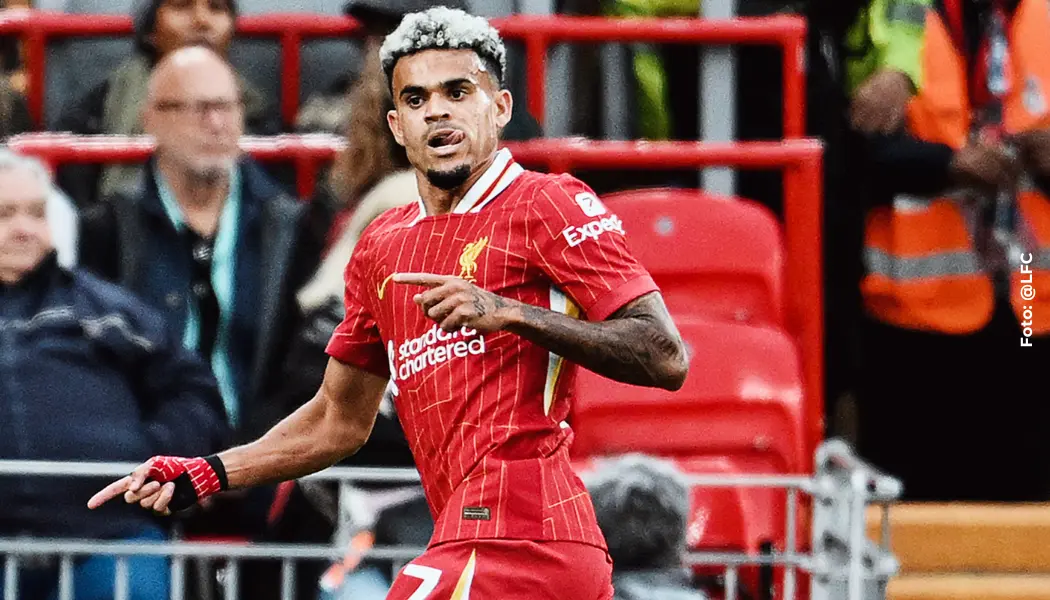 Goles de Luis Díaz contra Manchester United.