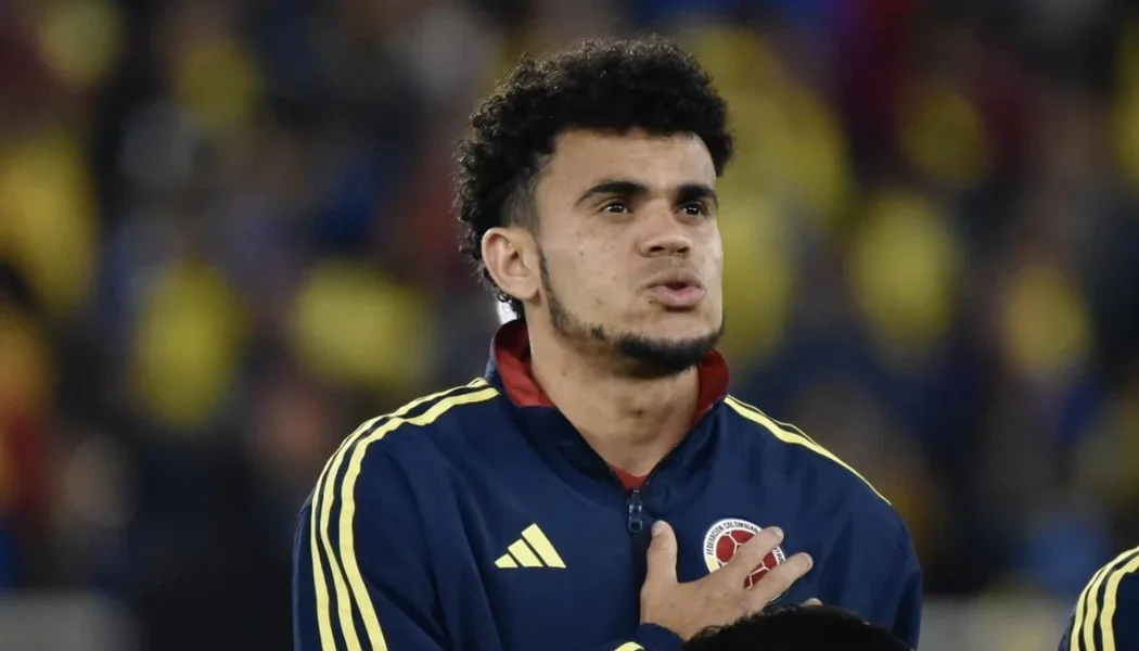 Luis Díaz con la Selección Colombia