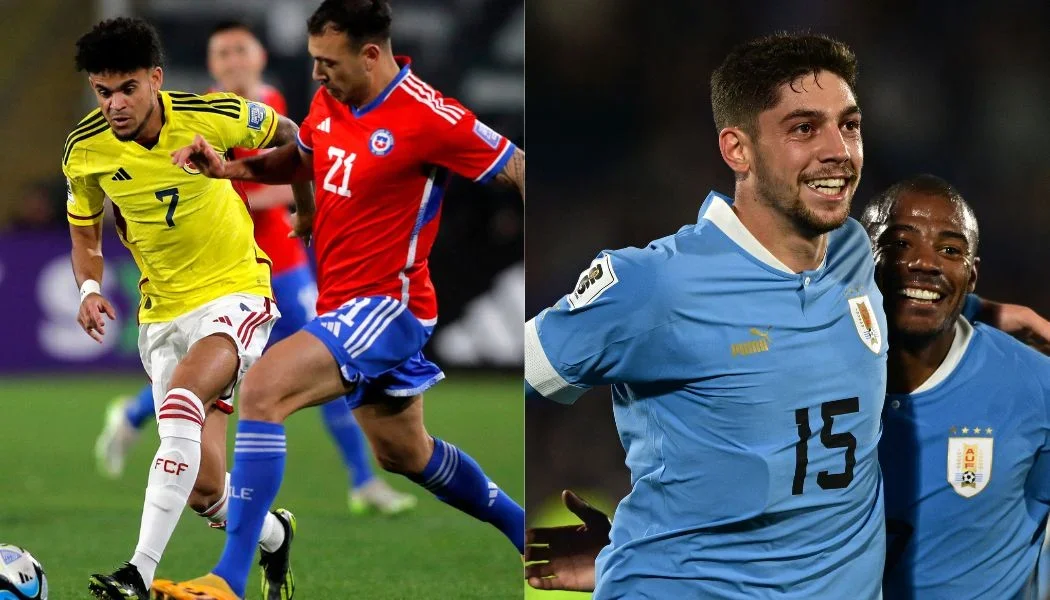 Luis Díaz y Federico Valverde