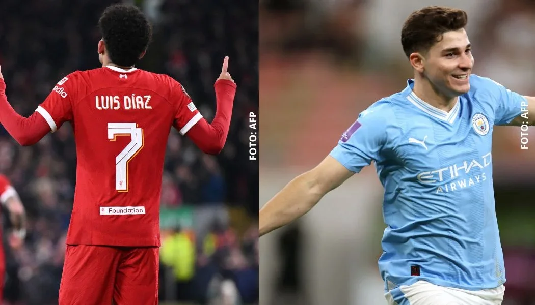 Luis Díaz y Julián Álvarez