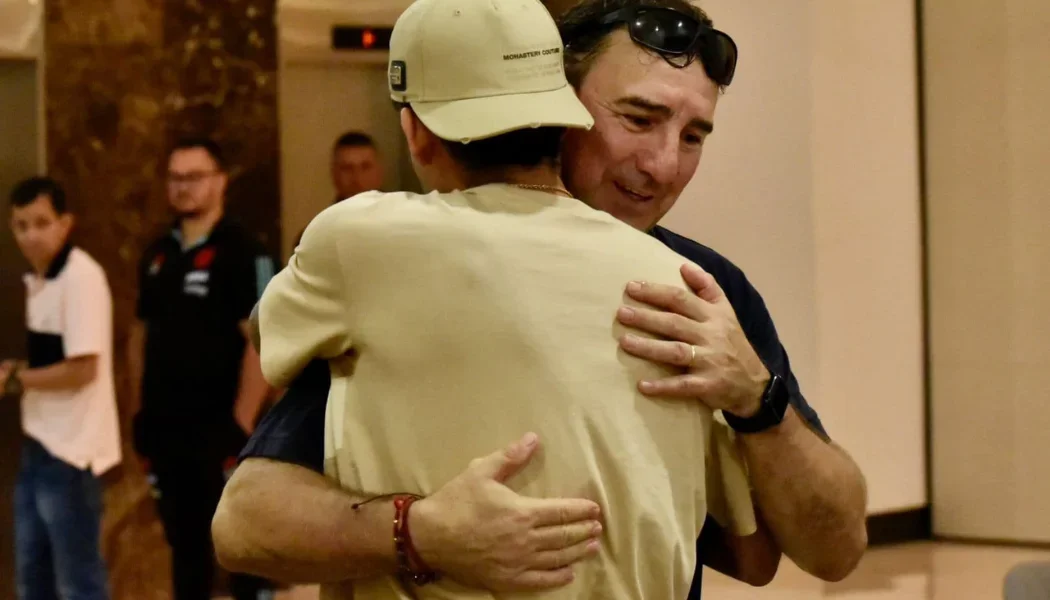 Luis Díaz y Néstor Lorenzo: entrenador de la Selección Colombia