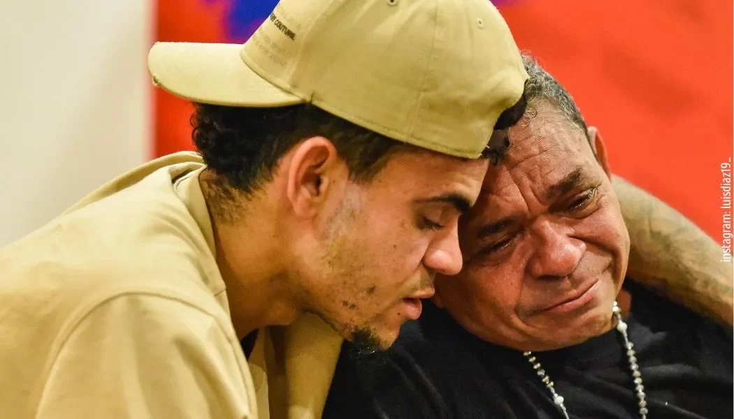 Luis Díaz y su padre